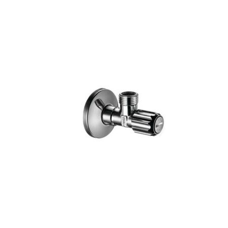Вентиль, Hansgrohe, 1/2" / 3/8", угловой, тип установки-настенный, цвет-хром, с фильтром, для защиты арматур от грязевых отложений, съемный фильтрующий элемент с возможностью очистки Вентиль, Hansgrohe, 1/2" / 3/8", угловой, тип установки-настенный, цвет-хром, с фильтром, для защиты арматур от грязевых отложений, съемный фильтрующий элемент с возможностью очистки