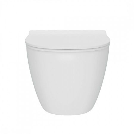 Унитаз подвесной Maretti Elena безободковый с микролифтом, EA10PBM93-844, белый, артикул EA10PBM93-844