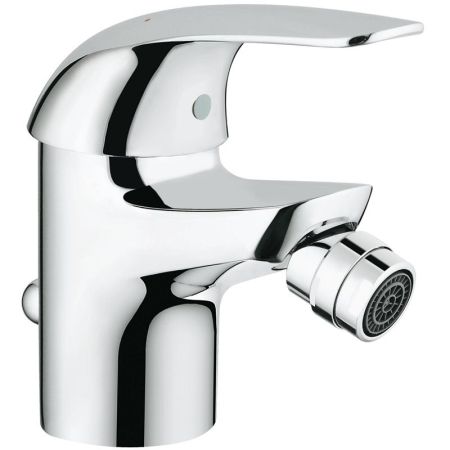 Смеситель для биде GROHE Euroeco с донным клапаном, хром (23263000), артикул 23263000