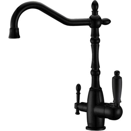 Смеситель для кухни ZorG Sanitary ZR 312 YF-33-BLACK Черный