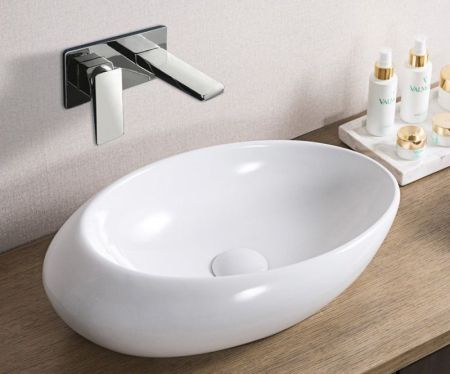 Раковина-чаша BelBagno 57 BB1396 Белая, артикул BB1396