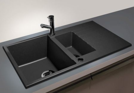 Кухонная мойка Tolero R-118 №923 86 Cерый металлик, артикул R-118 №001 (Сер. мет)