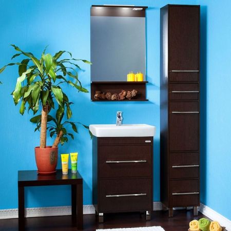 Тумба под раковину Бриклаер Чили 55 венге