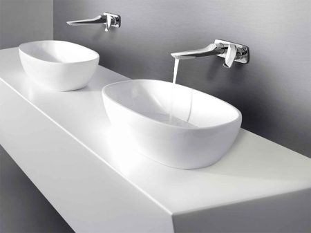 KLUDI (*Ambienta) Смеситель для раковины настенный встраиваемый, внешняя часть 226mm, цвет хром KLUDI (*Ambienta) Смеситель для раковины настенный встраиваемый, внешняя часть 226mm, цвет хром