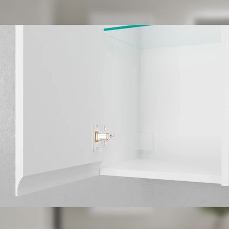 Пенал (33см) Velvex Klaufs pp.KLA.33, белый, артикул pp.KLA.33