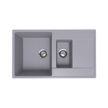 Кухонная мойка Ulgran Quartz Prima 860 1,5K-05, бетон