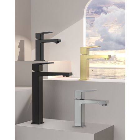 Смеситель для раковины Splenka S01.10.06, черный, артикул S01.10.06