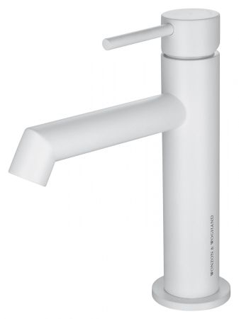Смеситель для раковины WONZON & WOGHAND, Белый матовый (WW-H1063-MW)