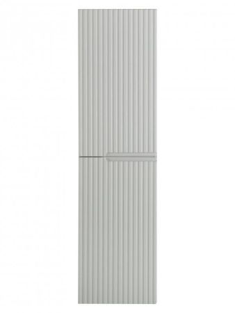 DUET Шкаф подвесной с двумя распашными дверцами с доводчиками, с двумя полками, универсальный, Серый жемчужный, 400x300x1500, DUET-1500-2A-SC-GPR-P, артикул DUET-N-1500-2A-SC-GPR-P