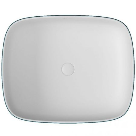 Раковина-чаша Owl 1975 Emerald 48 OWLB191027 Изумрудная матовая Белая матовая с донным клапаном