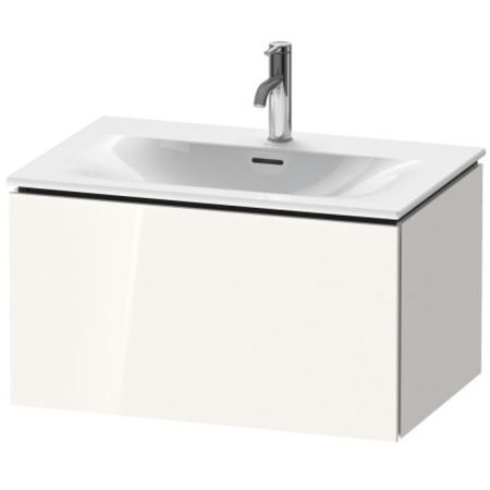 Duravit L-Cube Тумба подвесная под раковину # 234473, 1 выдвижное отделение, 400x720x481мм, цвет White High Gloss, артикул LC613602222