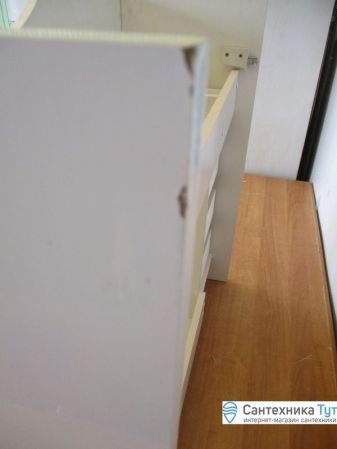 Тумба под раковину Бриклаер Лаура 90 R Белая