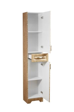 Шкаф-пенал "Кармела 36", карпатская ель, артикул SP-00000193