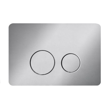 TECEspring Панель смыва с двумя круглыми клавишами, пластиковая, нержавеющая сталь, артикул 9940302
