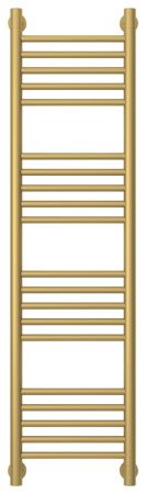 Полотенцесушитель водяной "Богема+" прямая 1200х300 (Матовое ЗОЛОТО)