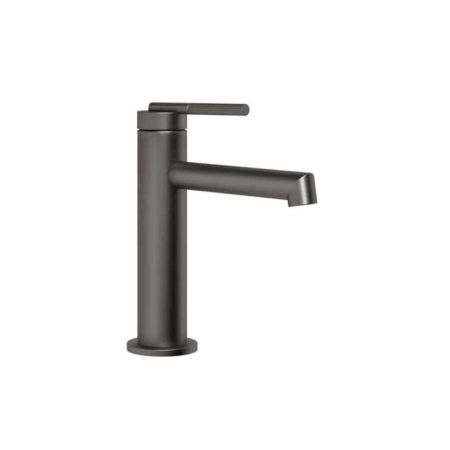 Gessi Ingranaggio Смеситель для раковины без донного клапана, с соединительными шлангами, цвет: Black Metal Brushed PVD