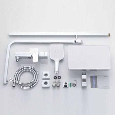 Душевая система Shevanik S4636, хром