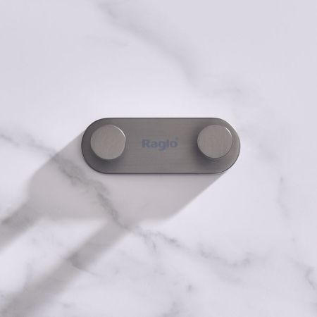 Крючок для ванной комнаты Raglo R300.052.09, графит