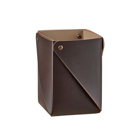 Colombo Adj Коробочка MIU для чайных пакетов, 8x8H10,5 см, цвет: шоколад/капучино, артикул BADJ104-0604