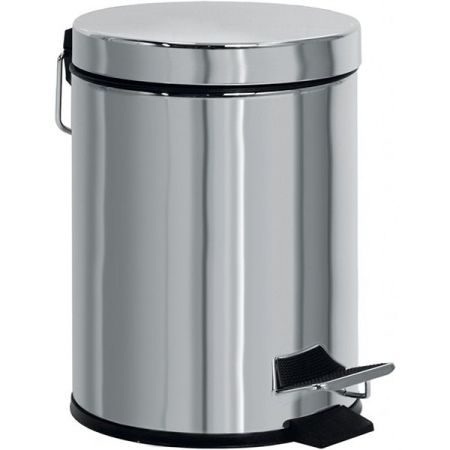 Ведро мусорное Cezares Olimp BSC Хром
