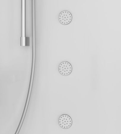 Душевая кабина AM.PM Like Deep 90x90 W80C-020A-090MTA с баней с гидромассажем