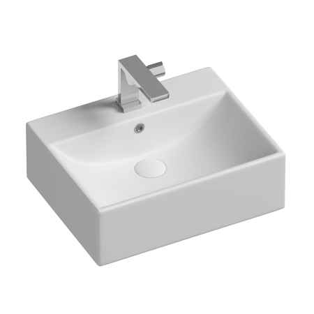 Умывальник чаша накладная прямоугольная Element 500*410*160мм CN6040, артикул CN6040
