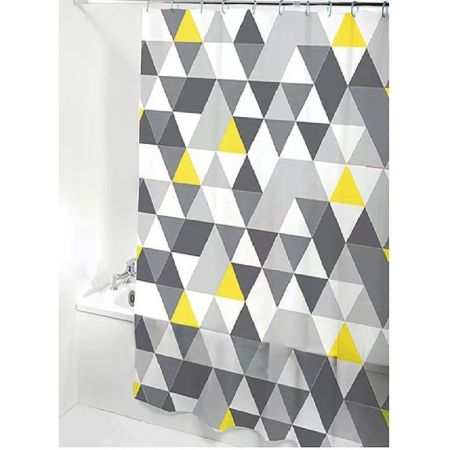 Штора для ванной комнаты Savol S-TH8P02, узор, артикул S-TH8P02