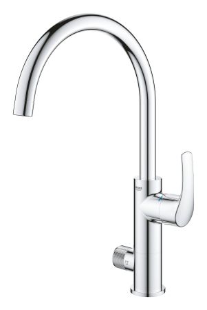 Смеситель для кухни GROHE Blue Pure Eurosmart, с функцией фильтрации, хром, (31722000)