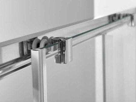 Душевая дверь Alpha VDS-3AL2160MT, 1600, хром, стекло текстурное, артикул VDS-3AL2160MT