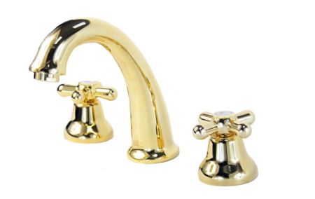 Смеситель для раковины Webert Armony AM750101010, золото, артикул AM750101010