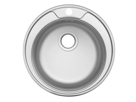 Кухонная мойка UKINOX Фаворит FAL490 -GT8K 0C, 49*49, артикул FAL490 -GT8K 0C