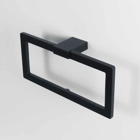 Colombo MiniQ Полотенцедержатель кольцо, цвет: графит матовый, артикул B5031.GM