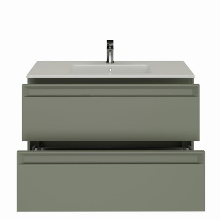 Тумба под раковину Allen Brau Eclipse 100 1.E1003.CGM 2.0 олива матовый, артикул 1.E1003.CGM 2.0