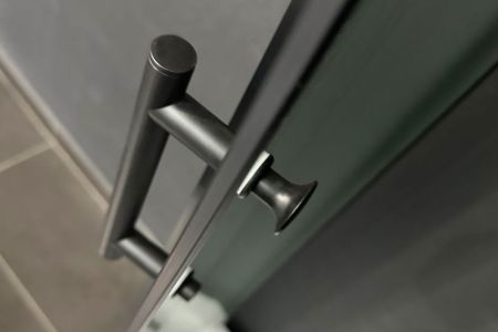 Душевой угол Royal Bath  Practic  RB 90HK-C-BL (матовое), артикул RB90HK-C-BL-Practic