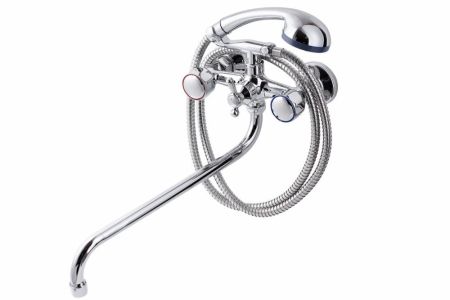 Смеситель для ванны с душем FAUZT FZs-428-63 тип См-ВУДРНШлА, артикул FZs-428-63