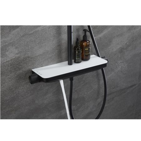 Душевая система Savol SK-H3445H, черный, артикул SK-H3445H