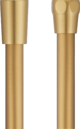 Шланг душевой BELZ 150 см, PVD, брашированное золото (BR02-5), артикул BR02-5