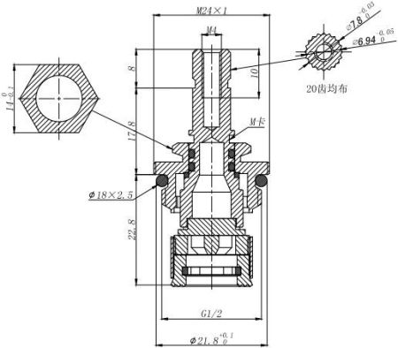Кран-букса Savol (S-FX10), артикул S-FX10