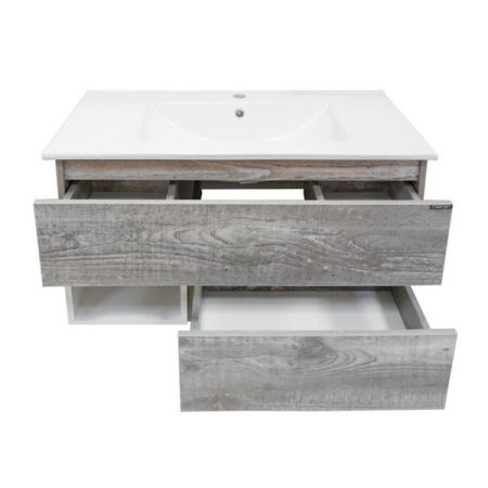 Тумба с раковиной Comforty Турин 75 4144200 Дуб бежевый, артикул 4144200