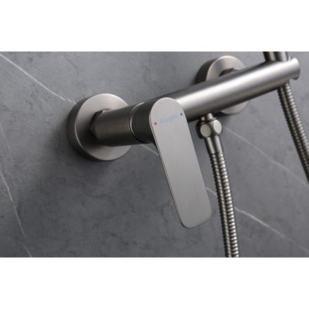 Гигиенический душ со смесителем Raglo R03.51.09, графит
