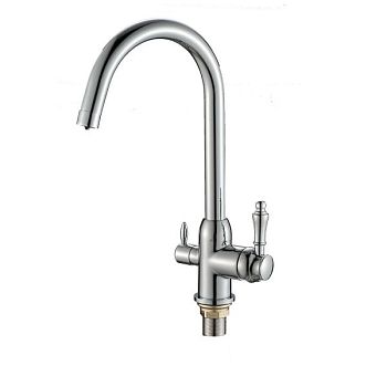 Смеситель для кухни FASHUN A4396, хром