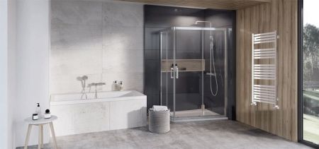 Водяной полотенцесушитель Ravak Degree 53х80 X04000083681 Хром