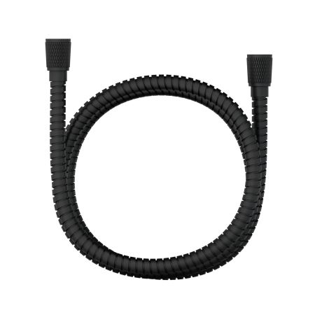 Шланг для душа в металлической оплётке 1500 мм WONZON & WOGHAND, Черный матовый (WW-88RG02-1500-MB)