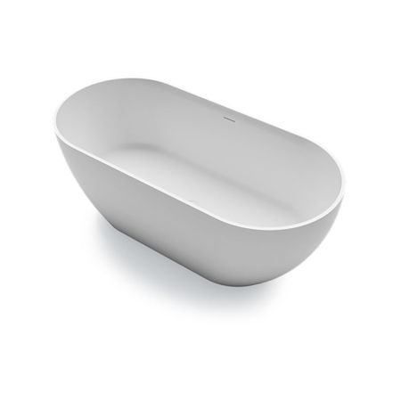 Gruppo Treesse Clivia Ванна отдельностоящая 160х75х57 см, из композита , со щелевым переливом, цвет белый глянцевый цена со склада), артикул V446BL
