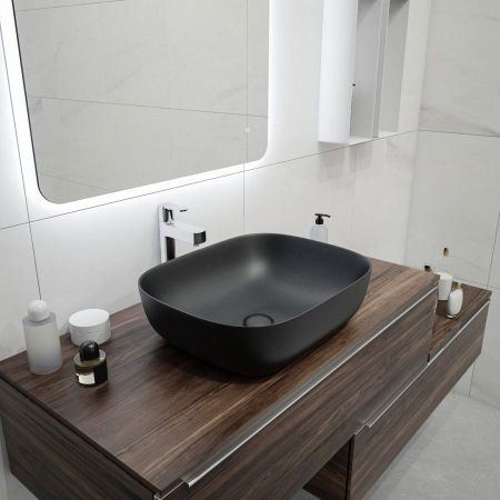 Раковина чаша Maretti FL13NS25-560, черная, артикул FL13NS25-560