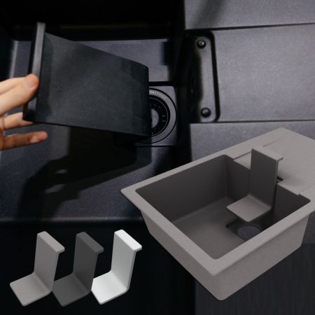 Кухонная мойка Florentina РИВЬЕРА 20.485.D0860.307, серый шёлк, артикул 20.485.D0860.307