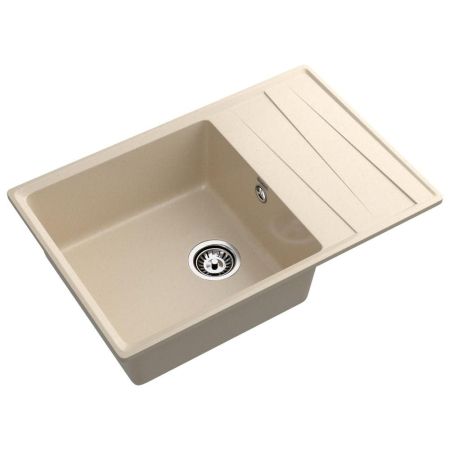 Кухонная мойка GranFest LEVEL 760L, кашемир, артикул LV-760L кашемир