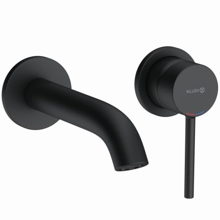 Смеситель для раковины, Kludi, BOZZ, тип открывания воды-однорычажный, тип регулирования воды-керамический картридж, монтаж-настенный встраиваемый, отверстия для монтажа-2, вынос излива, мм-180, тип излива-неподвижный, донный клапан-отсутствует, стандарт , артикул 382443976