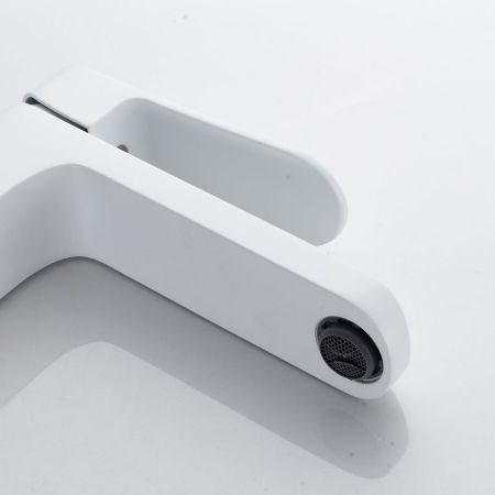 Смеситель для раковины Shevanik S4501C, белый