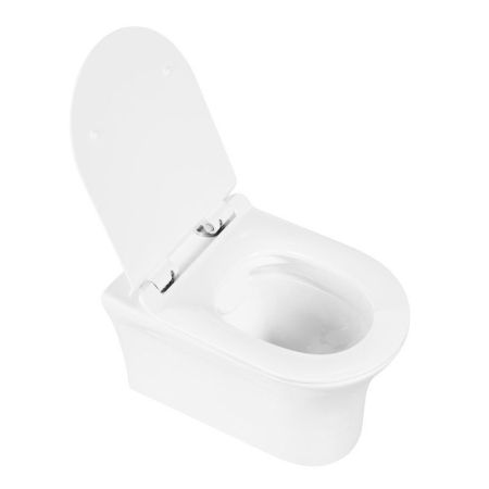 Унитаз подвесной безободковый BELBAGNO ANCONA, артикул BB1224CHR-SM